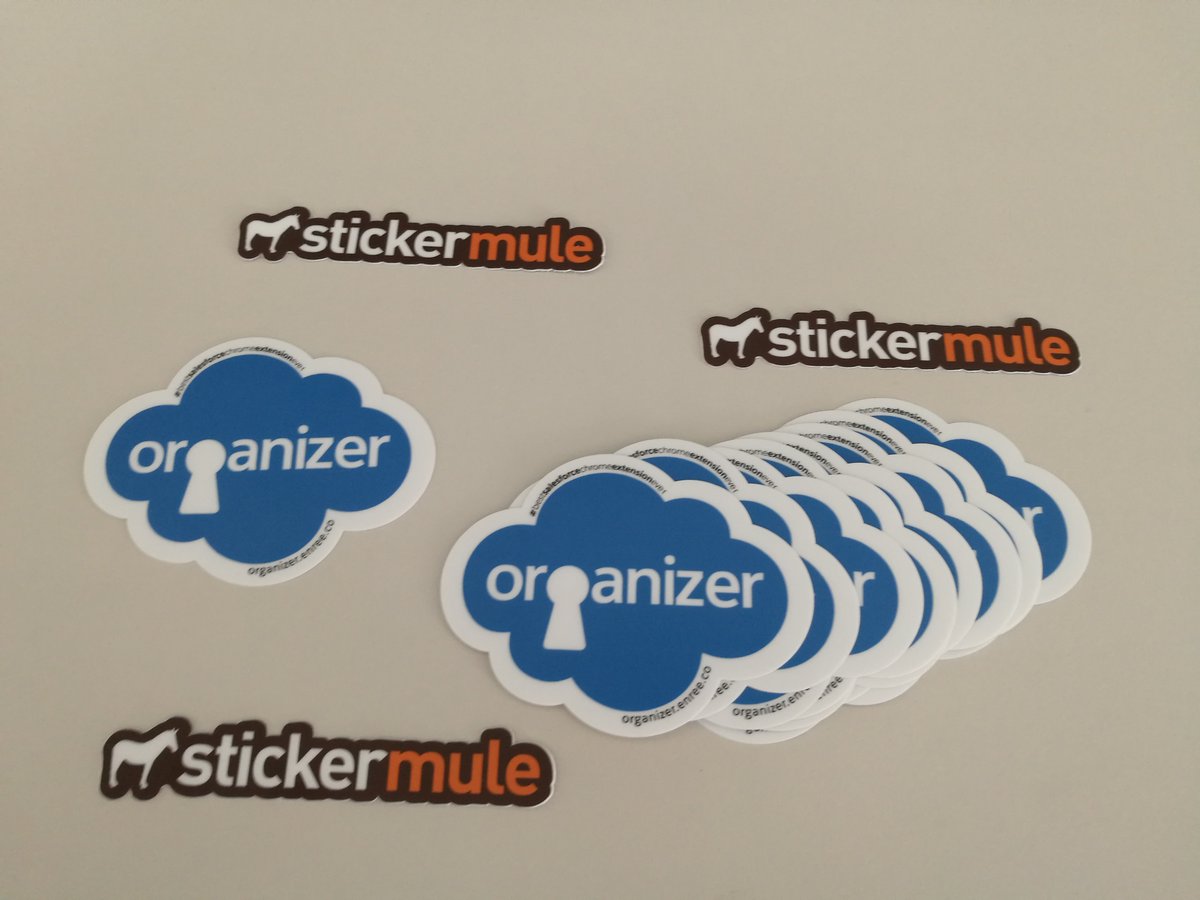 Enreeco's tweet photo. The #BestExtensionEver deserves the #BestStickersEver @stickermule for #Salesforce #ORGanizer @salesforcedevs https://t.co/zOWdRsxmEU π https://t.co/MoCsWgvFkN