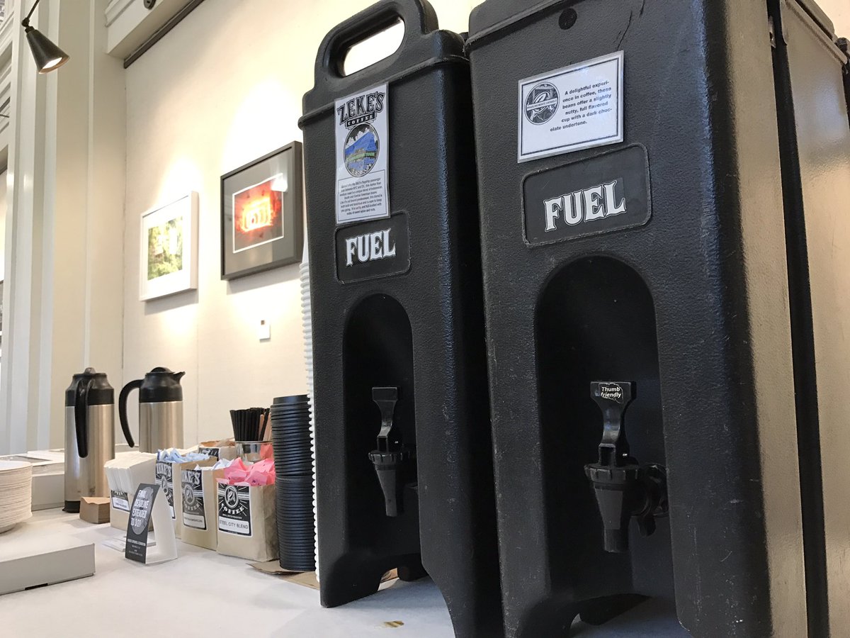 AIGAPittsburgh's tweet photo. Come and get it...R3ACT Student Design Review is about to get underway! #fuel #r3act #aigadesign https://t.co/tF4TFCj8cd