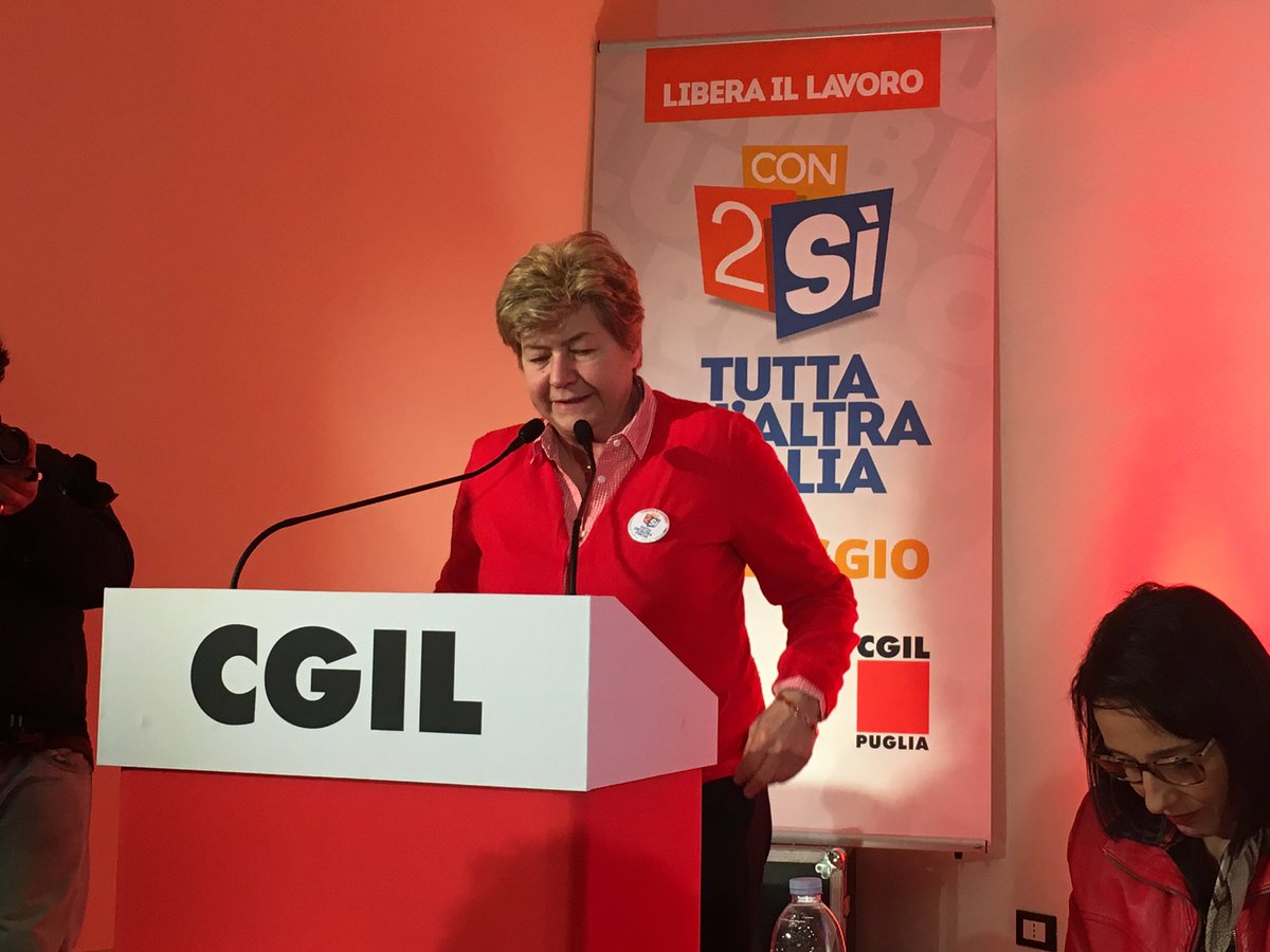 La nostra campagna va avanti, vogliamo vedere i testi di legge e il nostro obiettivo è la Carta dei Diritti universali del Lavoro