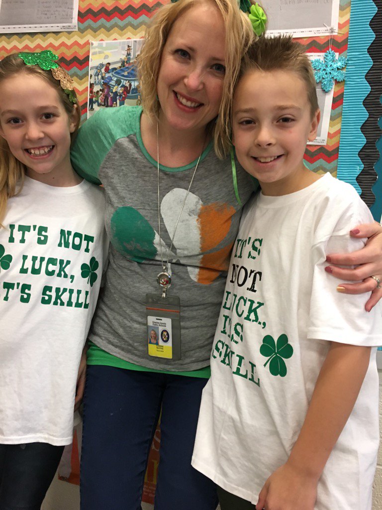 wutka4's tweet photo. Happy St. Patrick's Day! Remember to wear green. 💚🍀 #itsnotluckitsskill 😂 #WJMproud https://t.co/f4o8A4cjsX