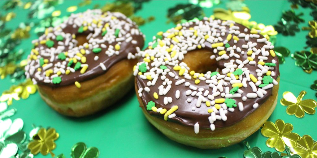 You make us feel lucky any day of the year. 🍀🍩❤️ Happy #StPatricksDay!