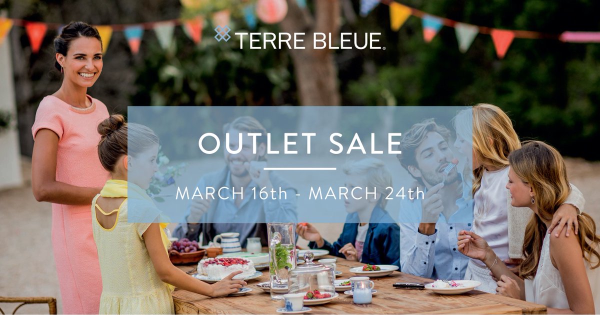 Some extra spots have opened up for our #TerreBleue #Outletshopping. Get yours now and subscribe on bit.ly/TerreBleue_Out…. See you there?