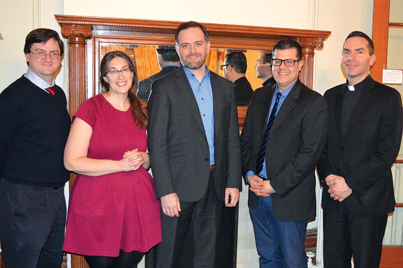 CatholicRegistr's tweet photo. .@youthspeaknews: Toronto chaplaincies gather to learn about Middle East persecution through documentary. https://t.co/AT4J58dZBB https://t.co/reXXmt0sbs