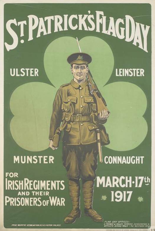 Read Lt Gen Munro's message to the Royal Munster Fusiliers, to celebrate #StPatricksDay in #WW1: ow.ly/clJ530a02kl <a href="/OpWarDiary/">Operation War Diary</a>