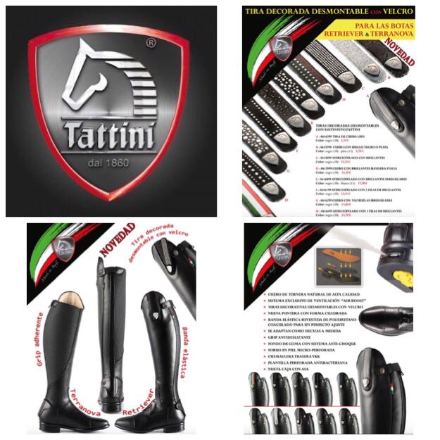 Contamos con la prestigiosa marca italiana Tattini, aquí os dejamos los nuevos modelos de botas Terranova y Retriever!!