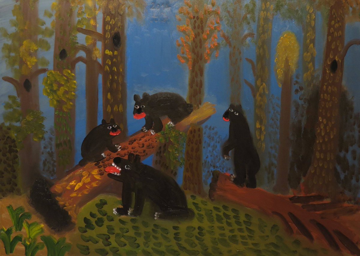 polygraphych's tweet image. Alexander Florensky (St. Petersburg). Games with classics. "Russian Album" 2013-2015

#naivart #art #primitiveart