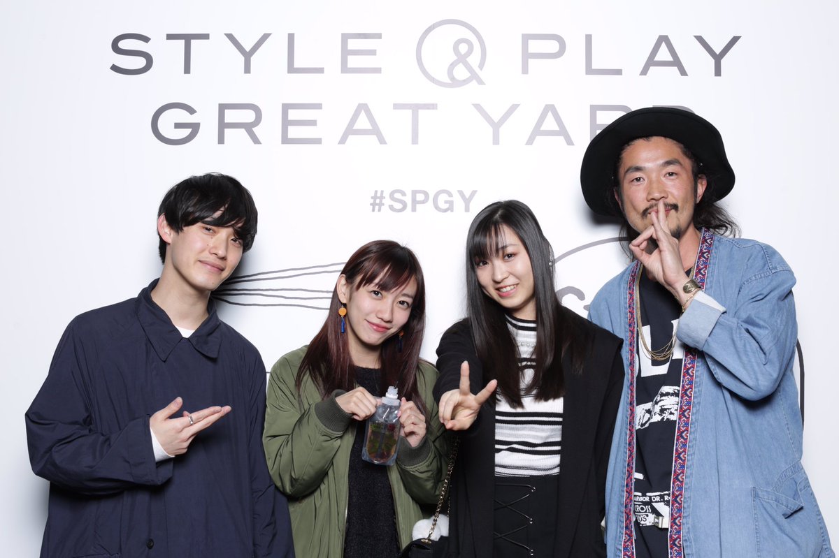 CP_yuna_ist's tweet photo. STYLE&PLAY GREAT YARDのオープニングレセプションパーティーに行ってきました!
SXSWにて共演したstarRoさん、向井太一さんと✨
#チキパ
#SPGY https://t.co/lGmarGrB8o