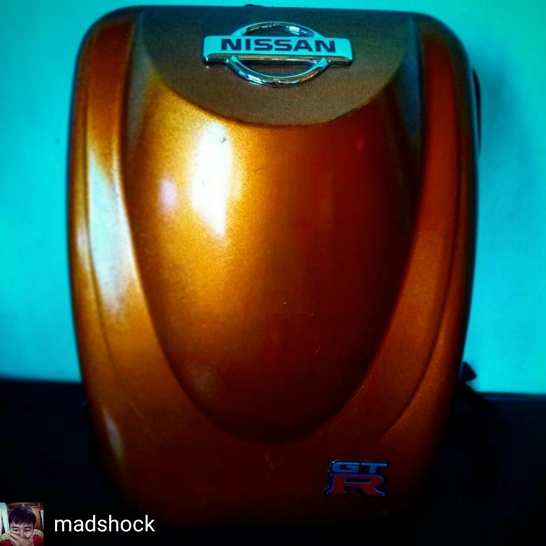 LivableTech's tweet image. Inspiring backpack 🤓 

@Regrann &amp;amp; #Repost  from @madshock 

#dream #car #nissan #gtr #bag #design #backpack #Philippines
