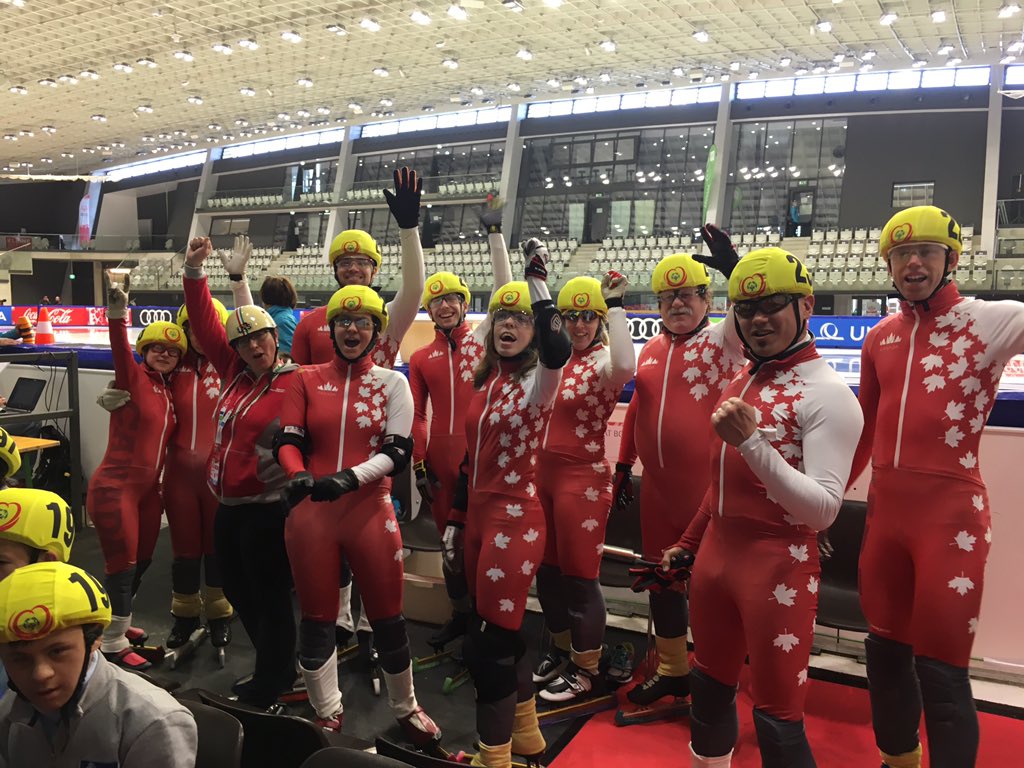 CyrilMacD's tweet photo. Team @SpecialOCanada headed out for practice day 2! :) #SOTeamCanada17 https://t.co/NyoRSoMcgx