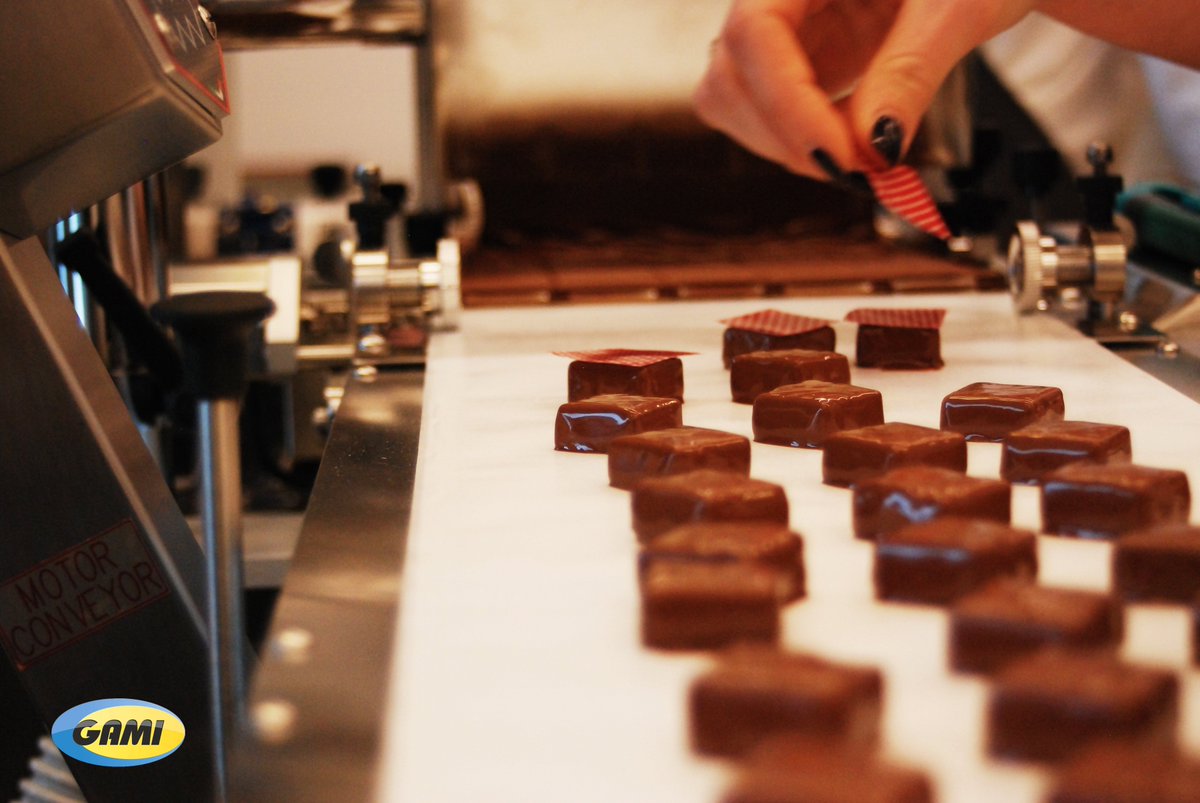 gami_srl's tweet image. We temper you create... #gamichocolateequipment #temperingmachine #enrobingmachine #chocolatepralines #chocolatemachinery
