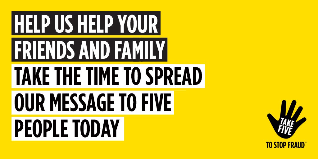 eppingforestdc's tweet photo. #TakeFiveDay #1 - Never disclose security details, such as your PIN or full banking password. Read more at https://t.co/XXkKCLEoeX https://t.co/VYZBff5gmu
