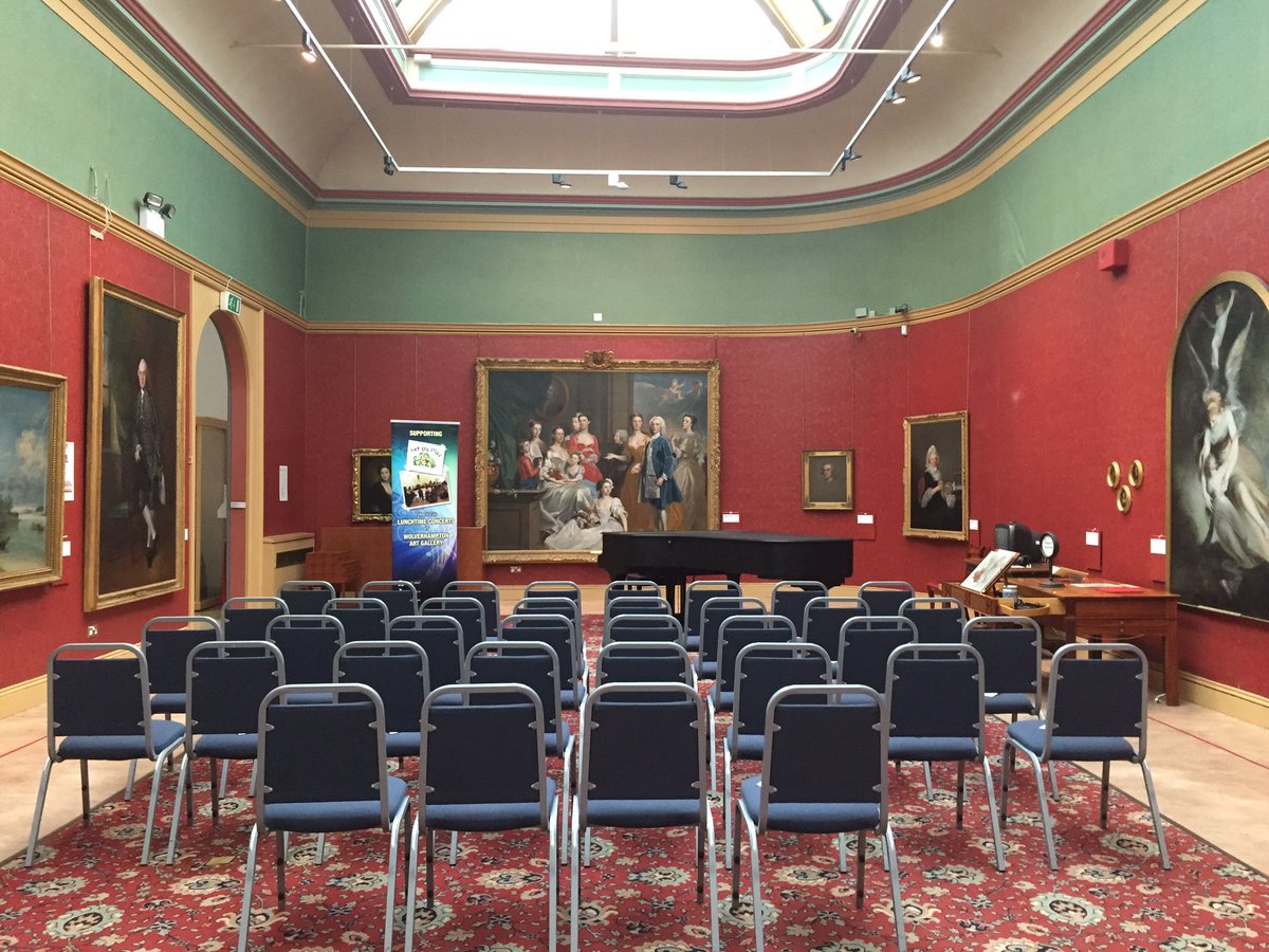 WolvArtGallery's tweet photo. Ten minutes until our lunchtime concert starts #Wolverhampton #art #music #steeldrums come in from the warm and join us!! 🎶🎶🎶🎶 https://t.co/aR7rZ1mjsQ