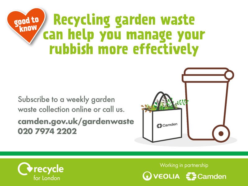 Camden Council on Twitter: "To subscribe to weekly garden waste