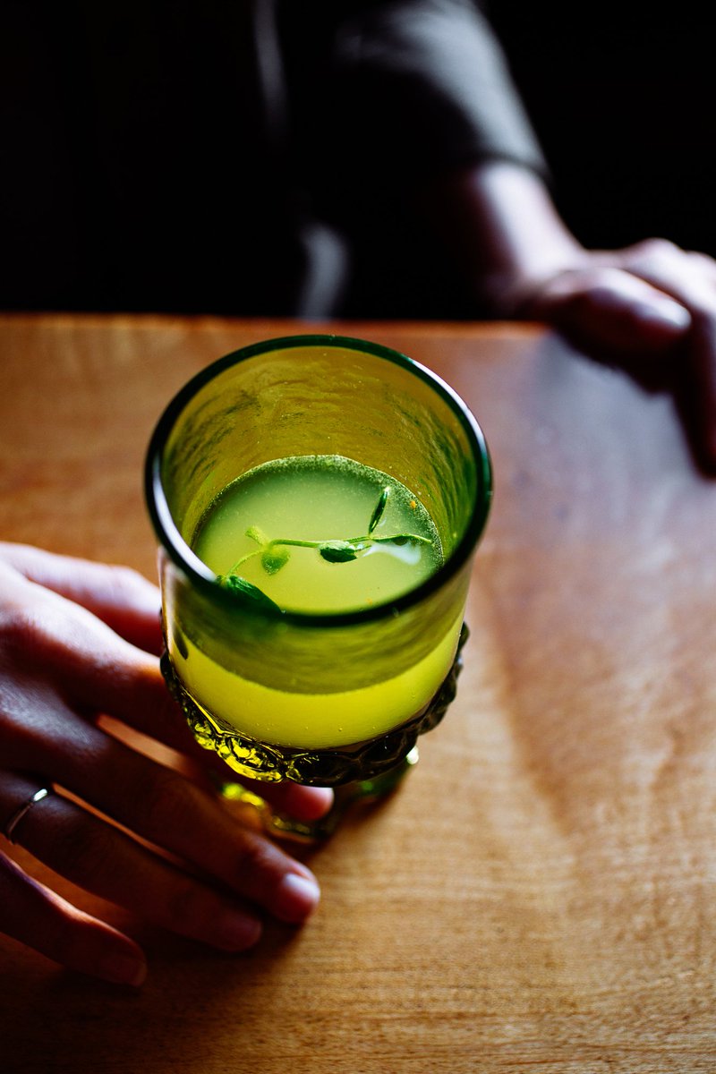 ChsCocktailClub's tweet photo. Our pea margarita is green, so technically, you're still in the spirit. Happy St. Patrick's Day, we'll be open at 5pm! https://t.co/z0f7s1N2UO