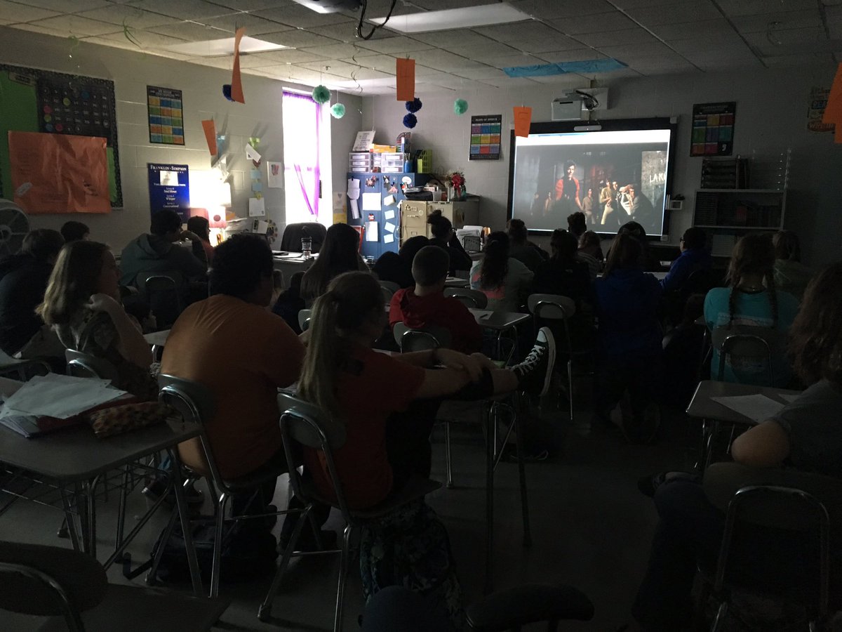 mrs_BEARD01's tweet photo. Outsiders group comparing West Side Story rumble to Outsiders rumble and.... https://t.co/5vADURNHvX