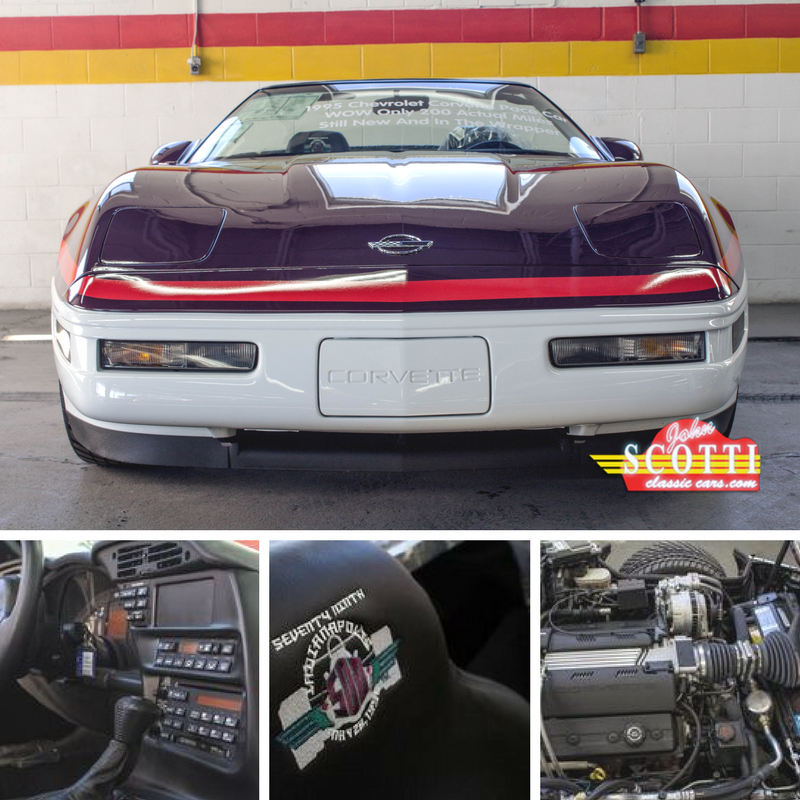 ScottiClassic's tweet photo. This ‘95 #Corvette is a former Indianapolis #PaceCar from the 79th race with a rare purple on black exterior: https://t.co/b2Ni0yJvdC https://t.co/8YciDo4eXZ