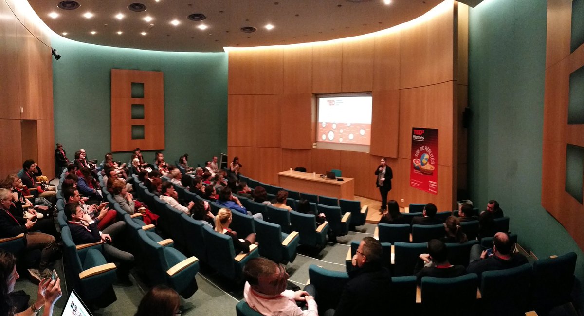 Une salle pleine pour suivre en live les annonces. Merci à <a href="/GroupamaLB/">GroupamaLB</a> de nous recevoir dans ses locaux. #TEDxRennes2017 #Rennes