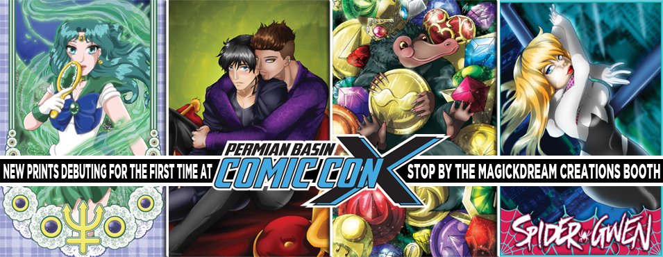 Magick_Dream's tweet photo. So excited I love how these turned out! See you all at the con!
#PBCCX @PBCOMICCONX #Malec #Niffler #SpiderGwen #SailorNeptune #MagickDream https://t.co/UhYbBsL76K