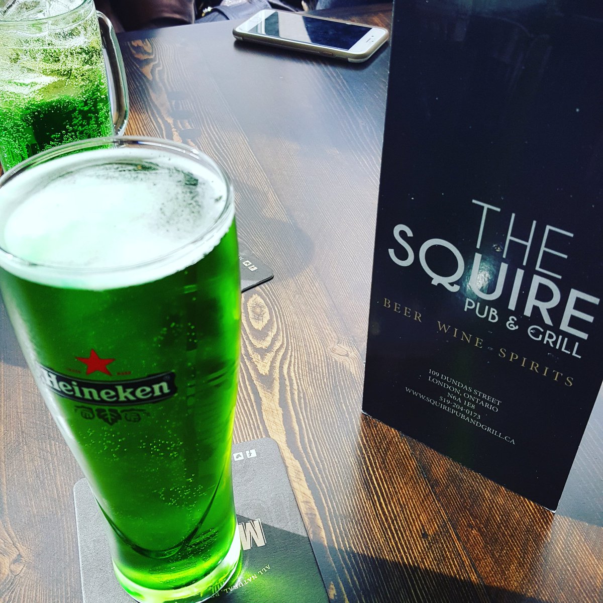 RTACFP's tweet photo. Cheers to #stpatricksday #LdnOnt @SquirePubLondon https://t.co/gNLRhYu9GD