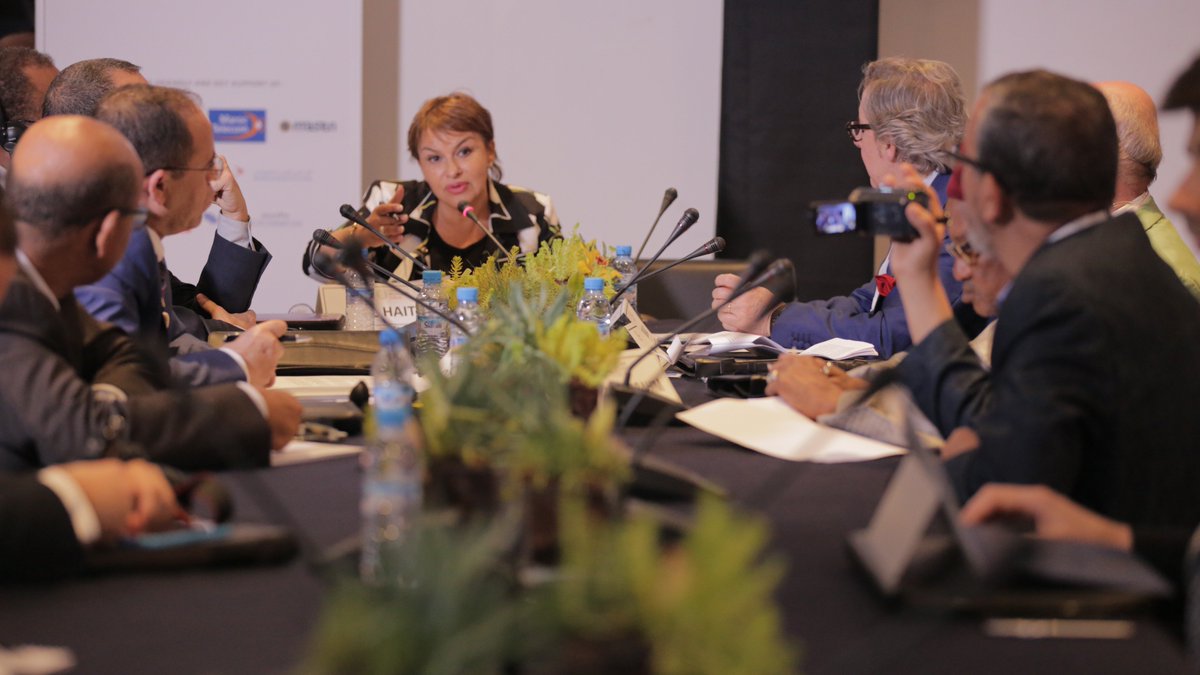 CransMontanaF's tweet image. Le #Maroc en est l’exemple : il y a une relation très intime entre bonne gouvernance et #développementdurable – Abdessamad Saddouq #CMF17