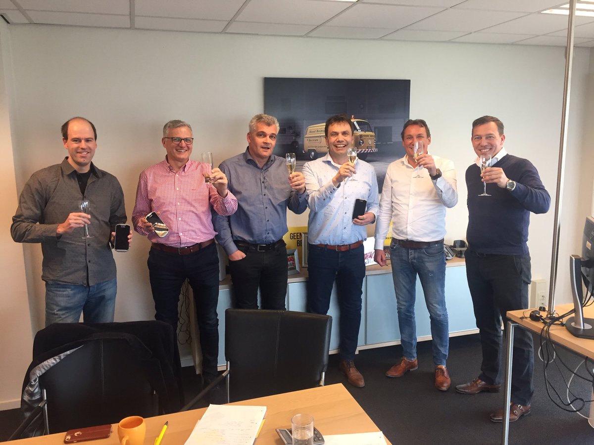 LennardD_1976's tweet photo. Proud on a new contract signed with RRS (Riool Reinigings Service) and Improvement-it. #Zebra #TC56 will be the new 'tool' for RRS!! https://t.co/4WN8FMr5RE
