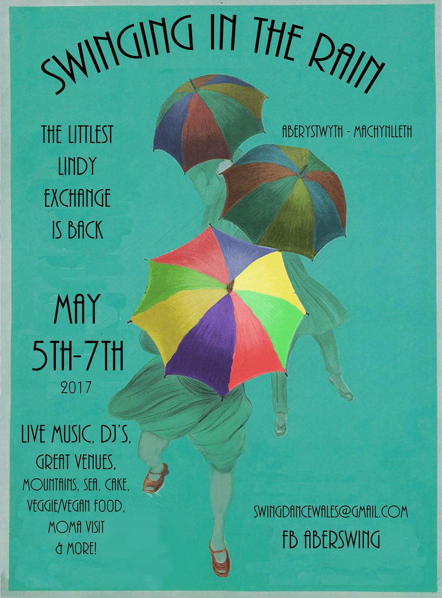 Tickets now on sale! #Swingingintherain in May in #aberystwyth and #machynlleth ticketsource.co.uk/midwales/events