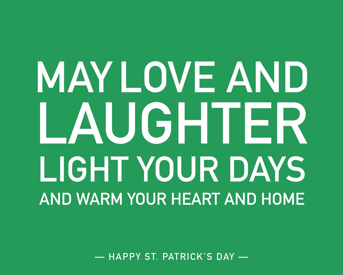 Kiss us, we're Irish! Wishing you a happy, lucky and blessed St. Patrick's Day!