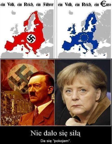 axelmojave's tweet photo. The #Germans are not our friends! Germans support radical Islam! #NoMerkel! #MerkelNotWelcome! #Trump #MAGA #refugeecrisis #StPatricksDay https://t.co/hVhkbQ33su