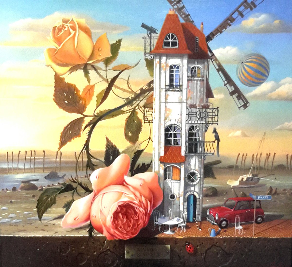 HAL909's tweet image. RT @noveliciouss Happiness does not lie in happiness, but in the achievement of it
Dostoevsky
Art Micha Arkhipoff