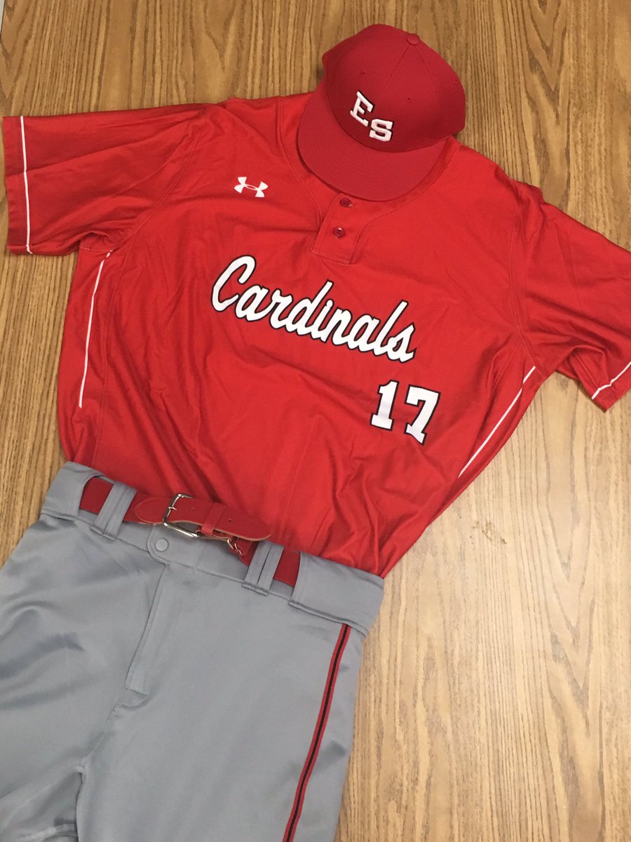 red baseball uniforms