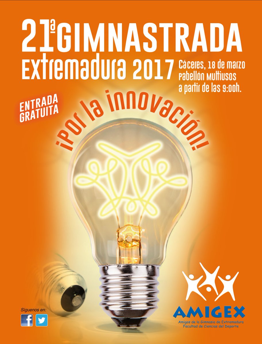 Mañana, ¡NO FALTES! agendacaceres.es/event-pro/21-g… <a href="/Gimnastrada_Ex/">Gimnastrada de Extremadura</a> Con <a href="/fcd_uex/">F CC Deporte - UEx</a> <a href="/Junta_Ex/">Junta de Extremadura</a> <a href="/Ayto_Caceres/">Ayuntamiento Cáceres</a> <a href="/DiputacionCC/">DiputacionCC</a>
