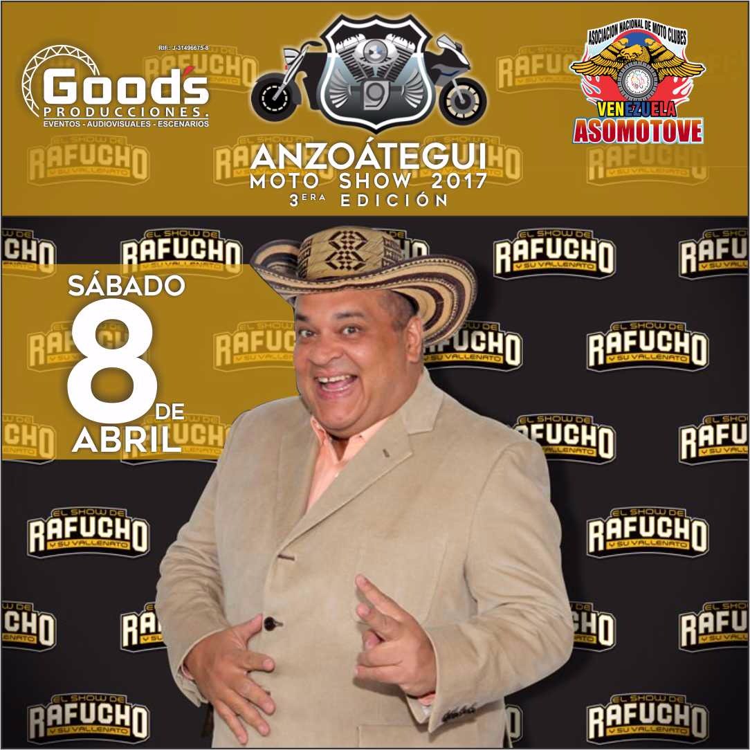 AnzMotoShow's tweet photo. Disfruta en el #AnzMotoShow2017 del buen humor de Rafucho #Lecheria #Playa #Show https://t.co/25MaRGEkqt