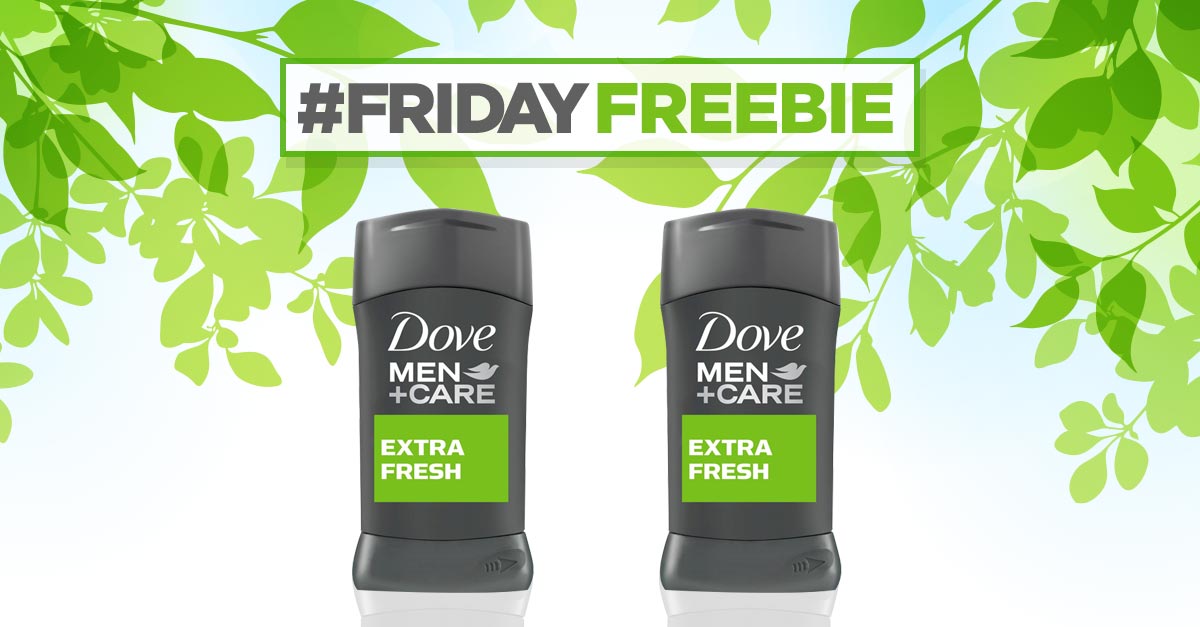 #FridayFreebie - 2 Pack of Dove Men + Care Antiperspirant Deodorant Stick, Extra Fresh! Click to enter our giveaway: woobox.com/jm2boi
