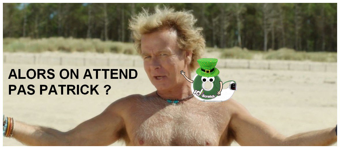 IdScratch's tweet photo. Bonne fêtes à tous les Patrick ! #patrickchirat #franckdubosc #saintpatricksday https://t.co/O3vTcr0af8
