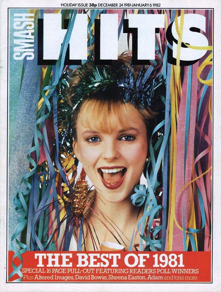 Happy birthday to Clare Grogan. Smash Hits, December 1981. 
