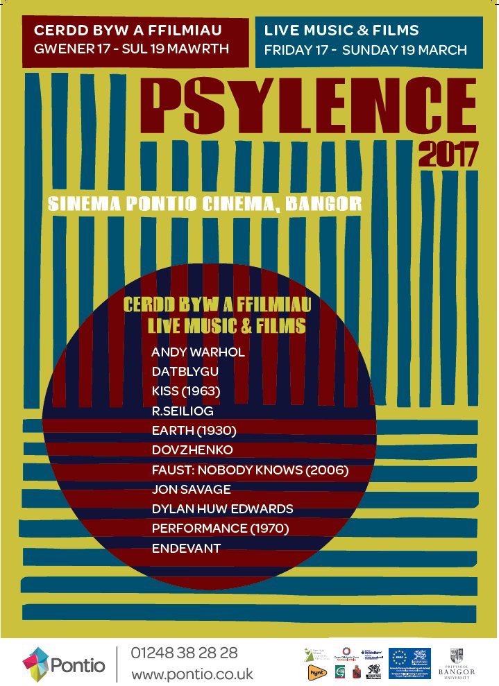 Tonight the legendary <a href="/Datblygu/">Datblygu30</a> kick of #psylence17 at <a href="/PontioTweets/">PontioTweets</a>! Tickets: tickets.pontio.co.uk/online/default…