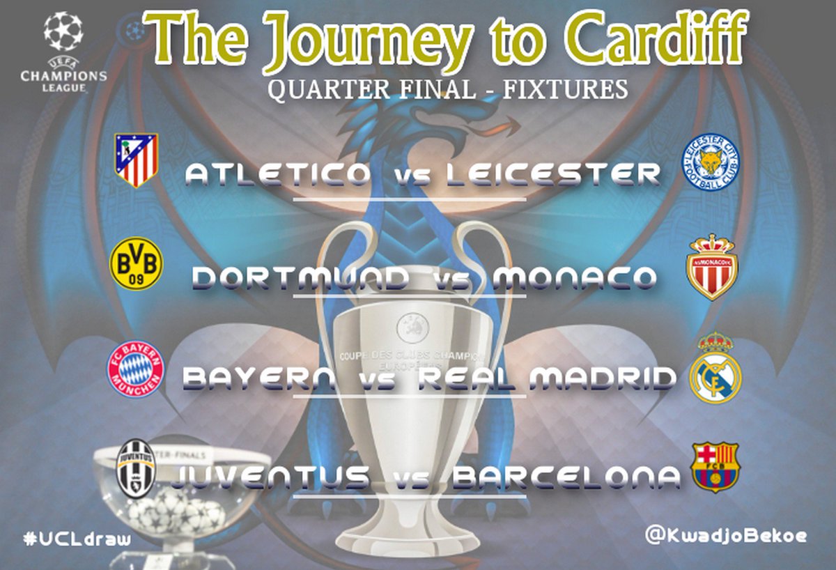 IK_Asiamah's tweet photo. #TheJourneyToCardiff #UCLdraw...😍😍😍 https://t.co/jTW4atAZvA