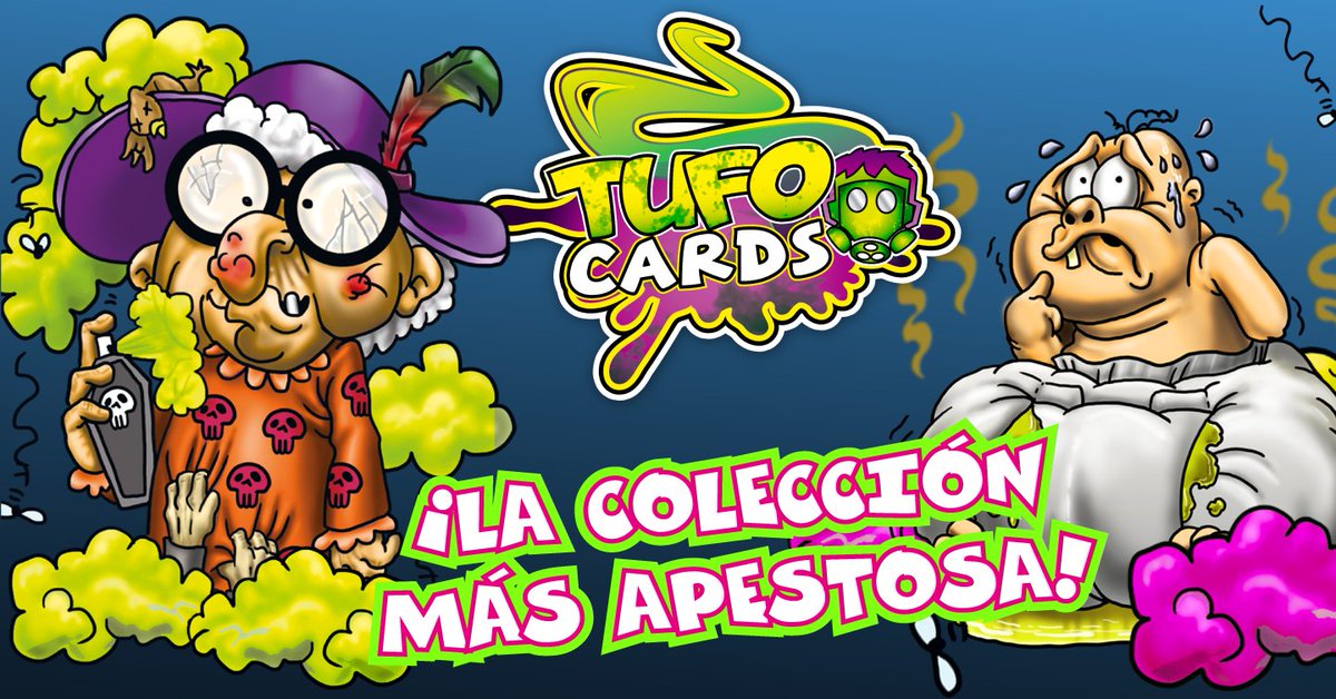 MagicoEditions's tweet image. Fragáncia Vetusta y Ivo Pañal Explosivo !!! Las #Tufocards la colección de cartas más apestosa y divertida !!! #baby #card #niños #niñas