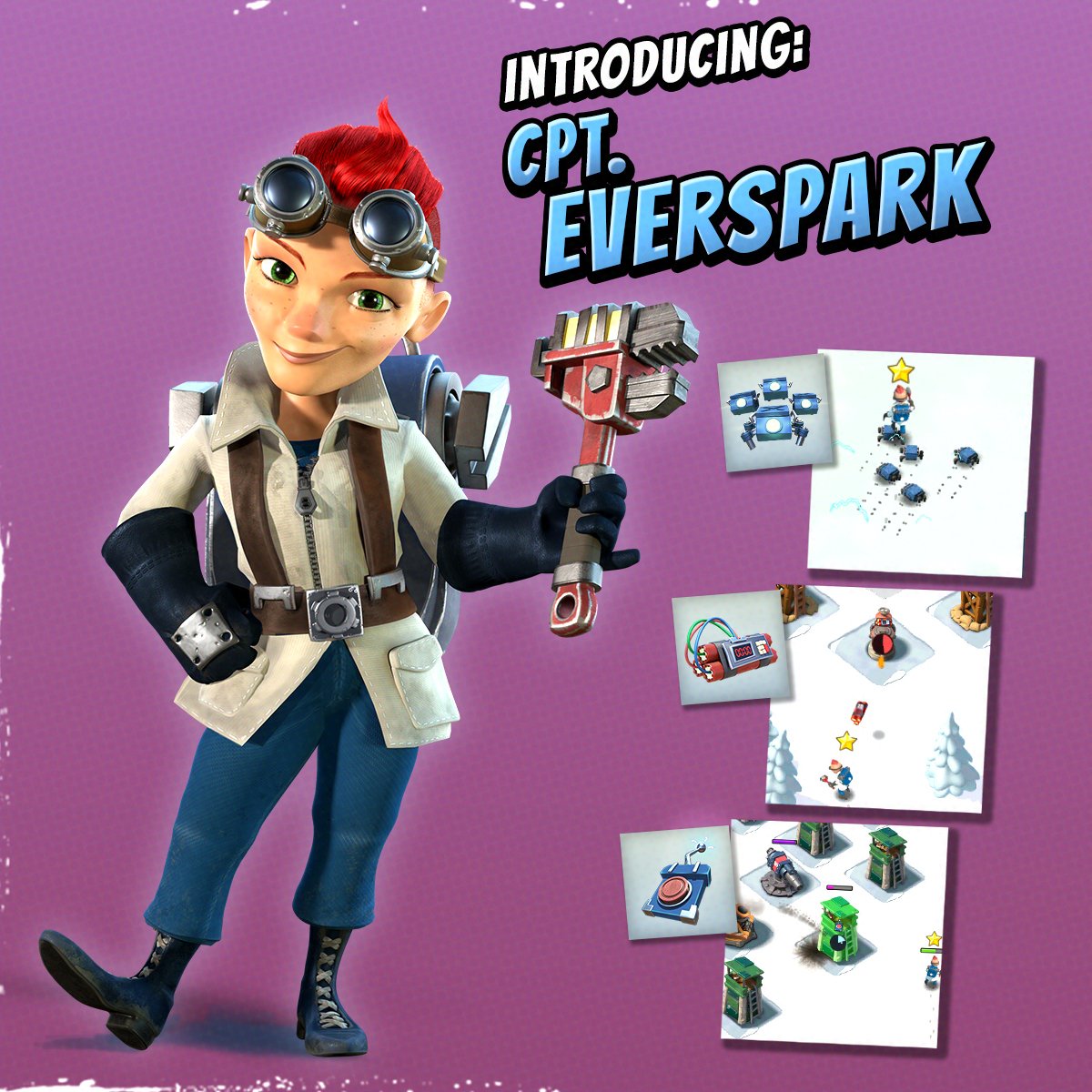 Boom Beach Unleash Calculated Chaos With Cpt Everspark In Boom Beach S Next Update T Co J00efurwnj Twitter