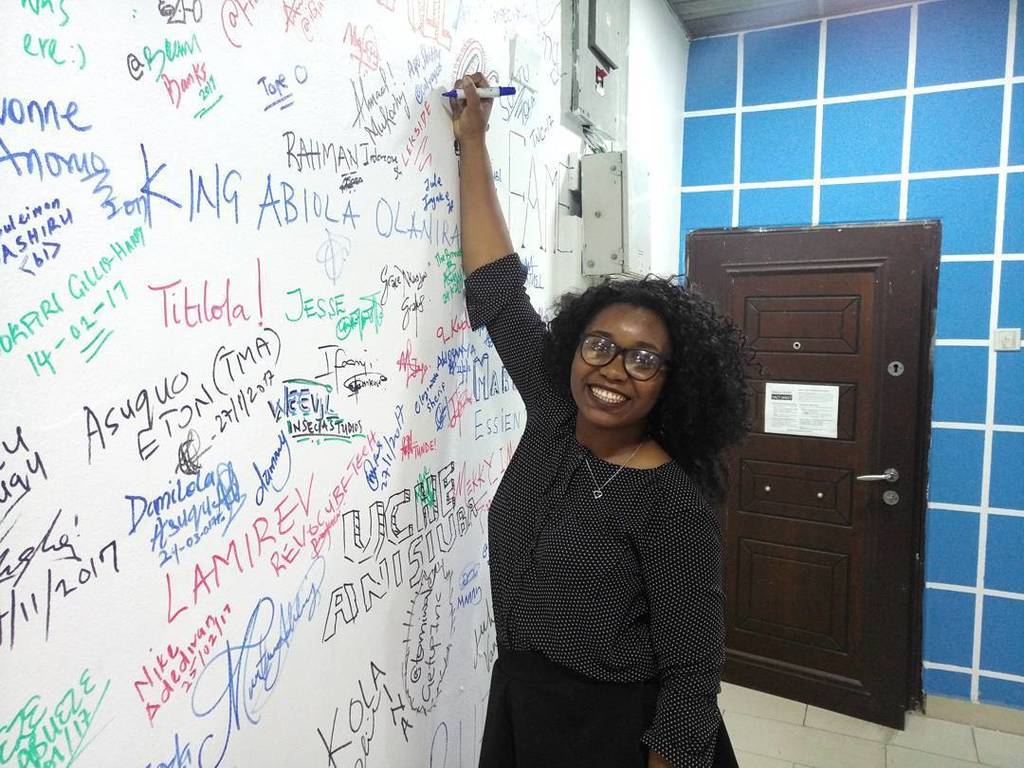 AdewaleYusuf_'s tweet photo. #FriendofTechpoint @onlyayos , thanks for stopping by this week #TechpointWallofFame #TGIF… https://t.co/ZJaga4B24d https://t.co/CUAszEmBSr