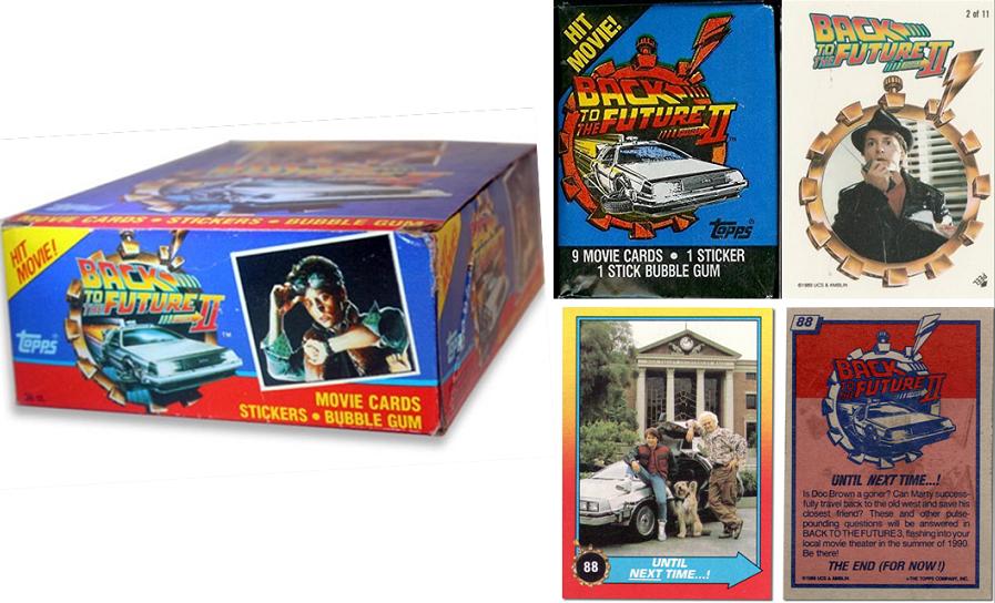 #80s Trading cards of the day: Back to the Future II by @toppscards, circa 1989. Who had some? #80snostalgia #ilovethe80s