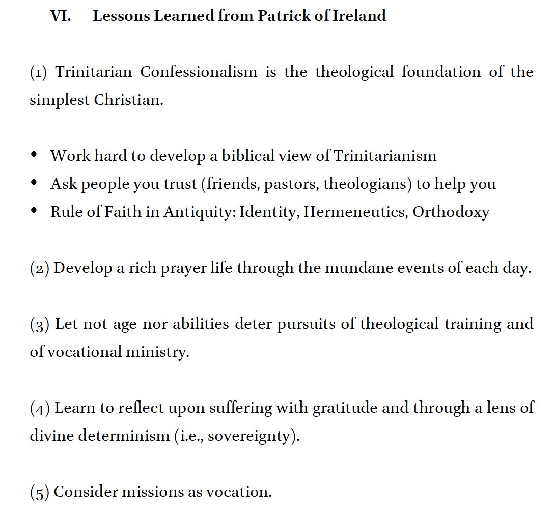 shawnwilhite's tweet photo. Recently, I gave a talk on Patrick of Ireland and concluded with imitation virtue qualities. Patrick is a life worth imitating. https://t.co/mBBlYYmuu8