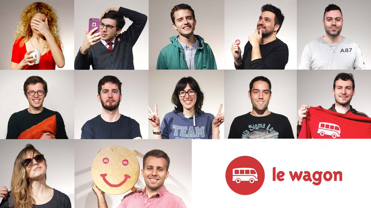 lewagonspain's tweet photo. After 9 intense weeks of coding the #batch57 come to its end. Let's celebrate it today at @NUMA_bcn 🔥 💪🎉! 👉 https://t.co/fYmwPlDpa8 https://t.co/odn7y5QFLU