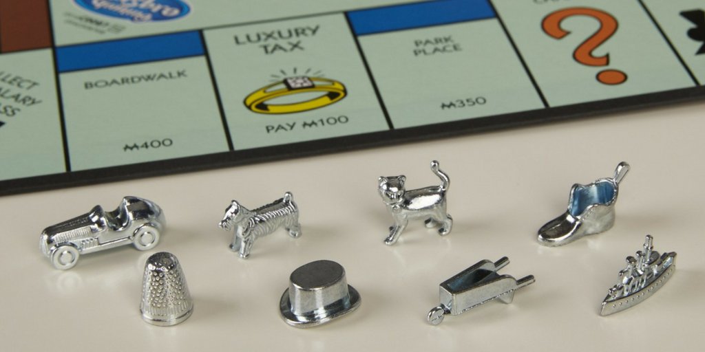 TheDrum's tweet photo. Monopoly says RIP to the thimble, boot and wheelbarrow https://t.co/98mYpOn0gt https://t.co/AQmgFiCxuH