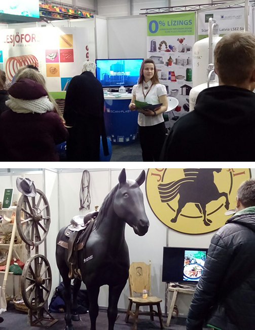 Neliels ieskats izstādes "Ražots Liepājā" pirmajā norises dienā. | A little insight of day one at the ''Ražots Liepājā'' exhibition.
