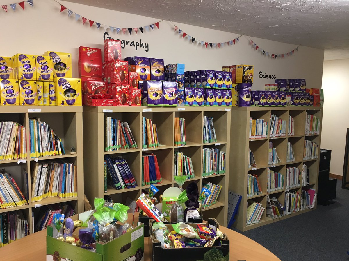 teamFOSMS's tweet photo. Thank you for all your chocolatey donations! #operationhamper 
@stukeleymeadows https://t.co/oyvkW9YVjL