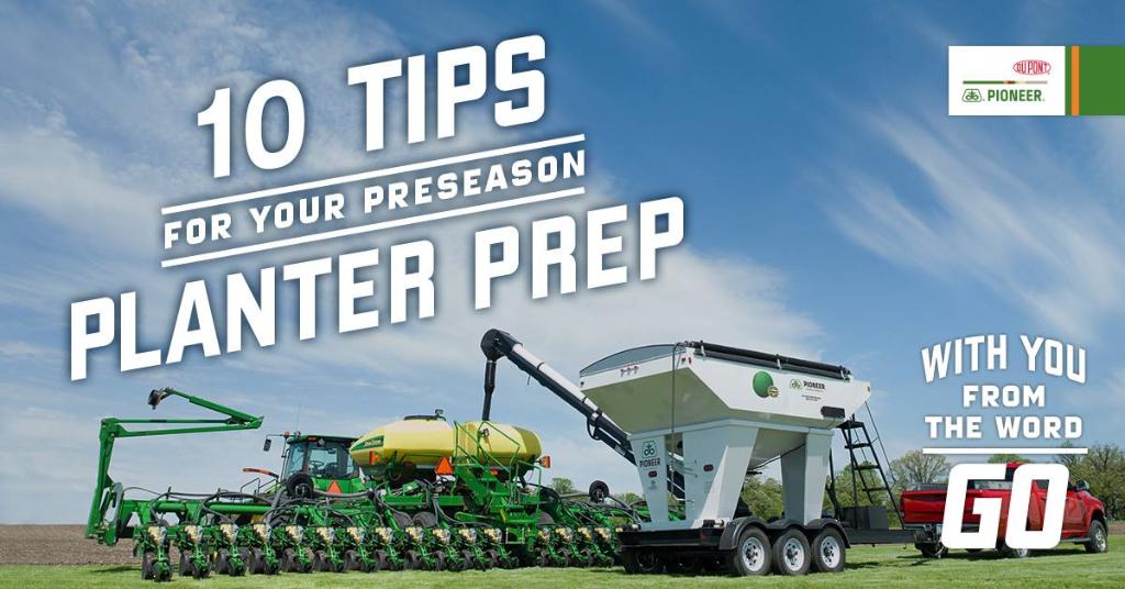 PioneerSeeds's tweet photo. Top 10 Preseason Planter Tips!  #Plant17 https://t.co/p8CN83H6NG https://t.co/Z8SlYHkgsz