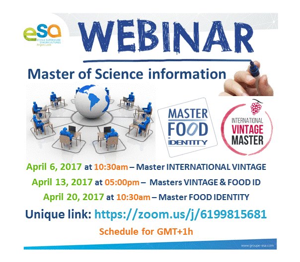 Master_Food_ID's tweet photo. New webinars Master information in April
Unique link: https://t.co/5GbgssMxb5 https://t.co/UL3t4ZgitD