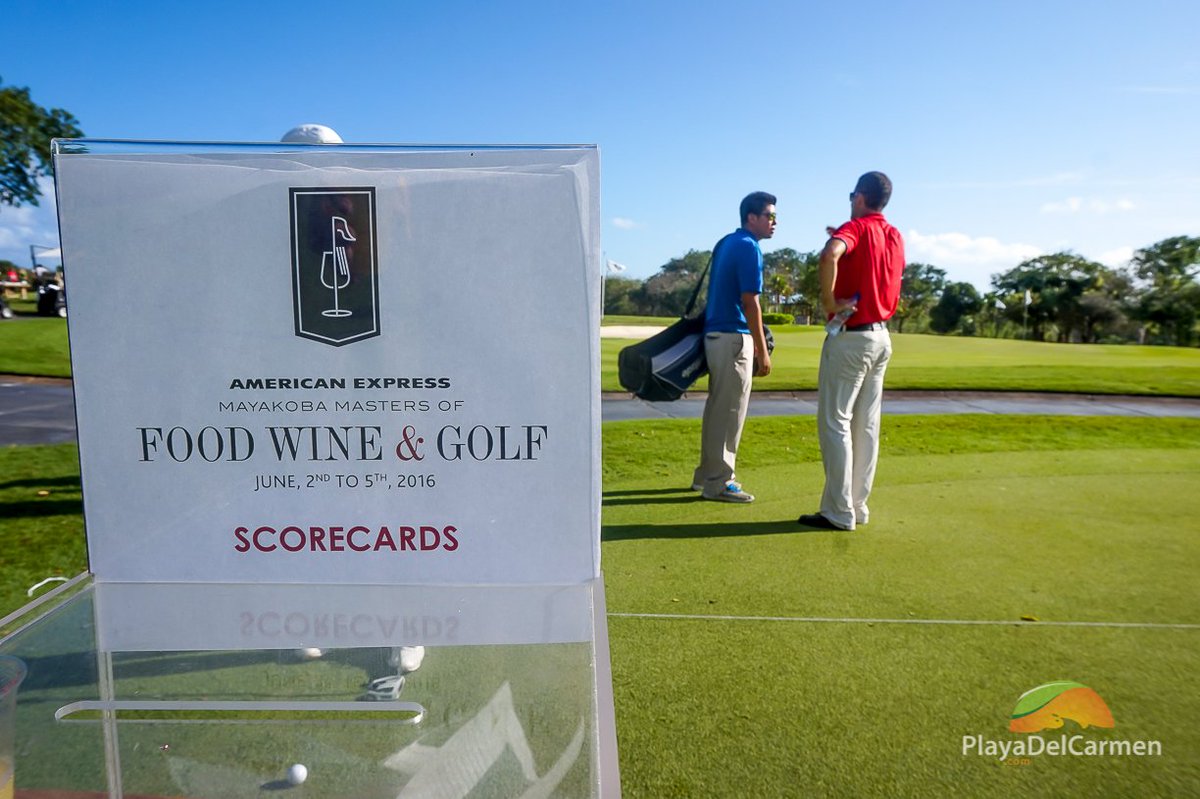 PlayaDelCarmen's tweet photo. Mayakoba Masters of Food Wine &amp; Golf Returns April 2-30 to #PlayaDelCarmen and the #RivieraMaya https://t.co/4uT8VPp15y https://t.co/Le7f36iBtc