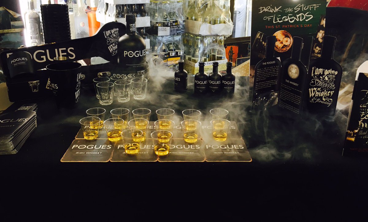 Rogerhalewood's tweet photo. Pop into @gerryswinessoho for free sample of @pogueswhiskey. Free shot glasses with every purchase while stocks last https://t.co/SXiPncD5hk